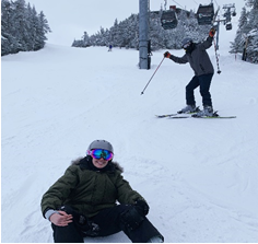 Adult Psychiatry Residents skiing