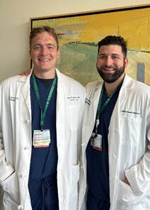 Max Bingham and Gerard Kerins, Chief Residents in Anesthesiology 2023