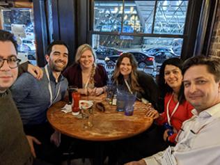 2019 and 2020 epilepsy fellows and associate providers with program director Dr. Kris Bujarski