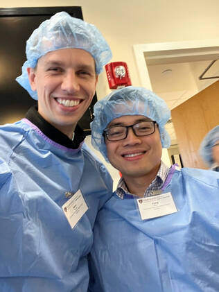 Ophthalmology Residents Mark Travor and Cong Phan 