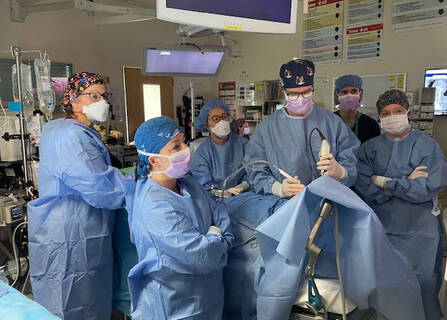 Otolaryngology operating room 