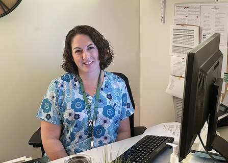 Mammography supervisor Michelle Lang