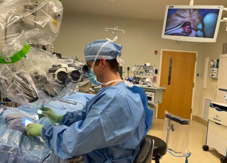 Otolaryngology surgery room